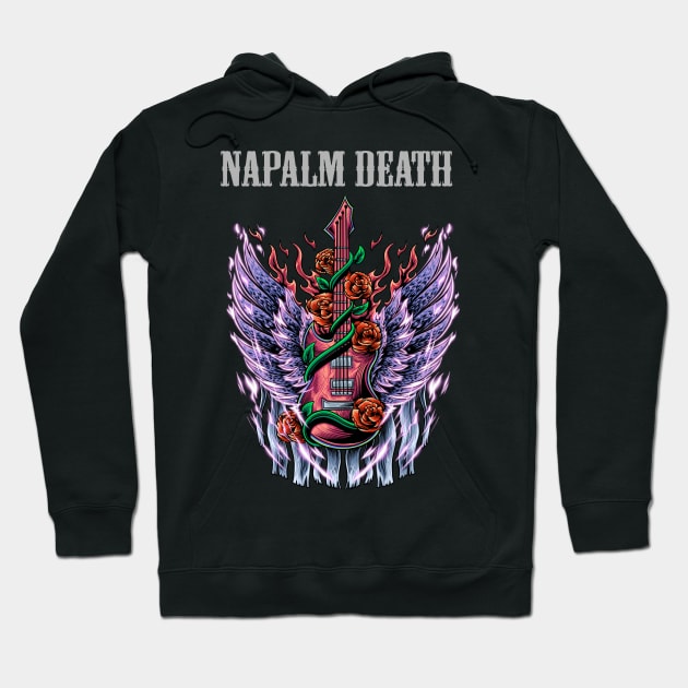 NAPALM DEATH BAND Hoodie by Bronze Archer